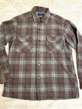 Pendelton*Mint *MAKE AN OFFER 1960's Medium Loop Collar Board Shirt